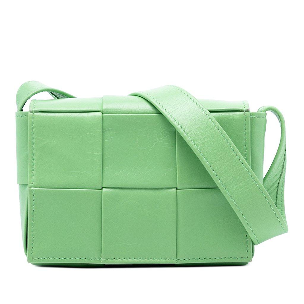 Bottega Veneta Candy Nappa Intrecciato Cassette Crossbody