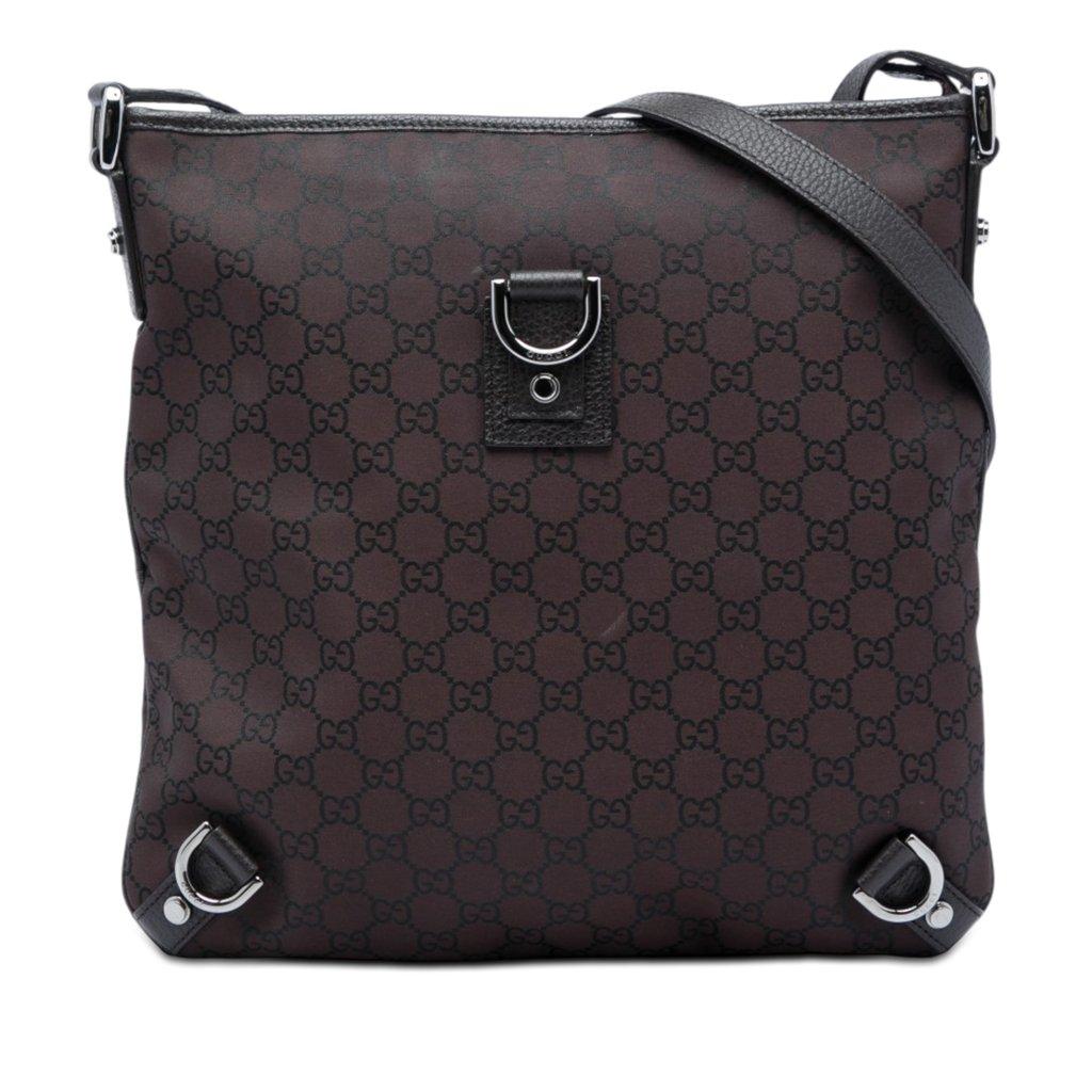 Gucci GG Nylon Abbey D Ring Crossbody