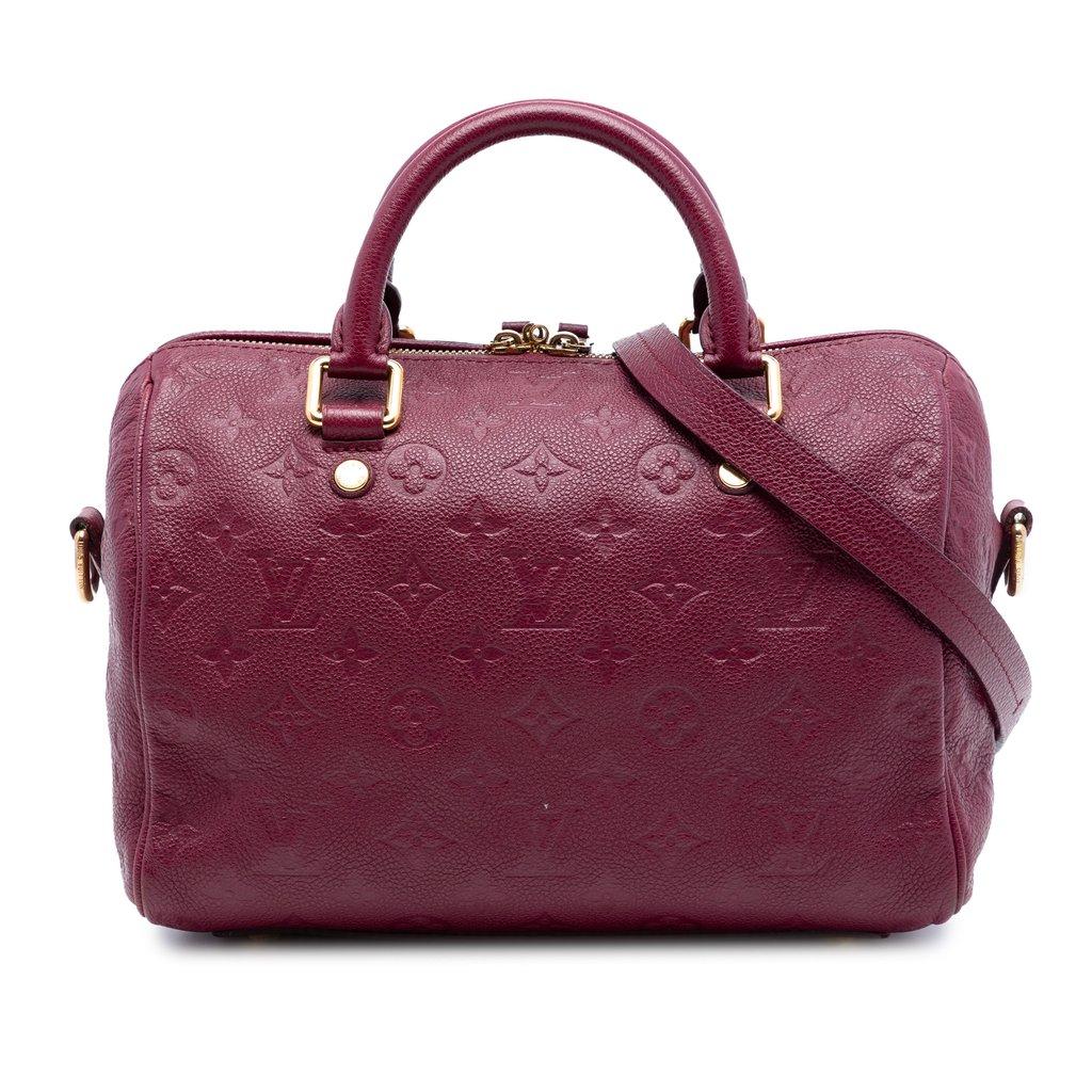 Louis Vuitton Monogram Empreinte Speedy Bandouliere 25