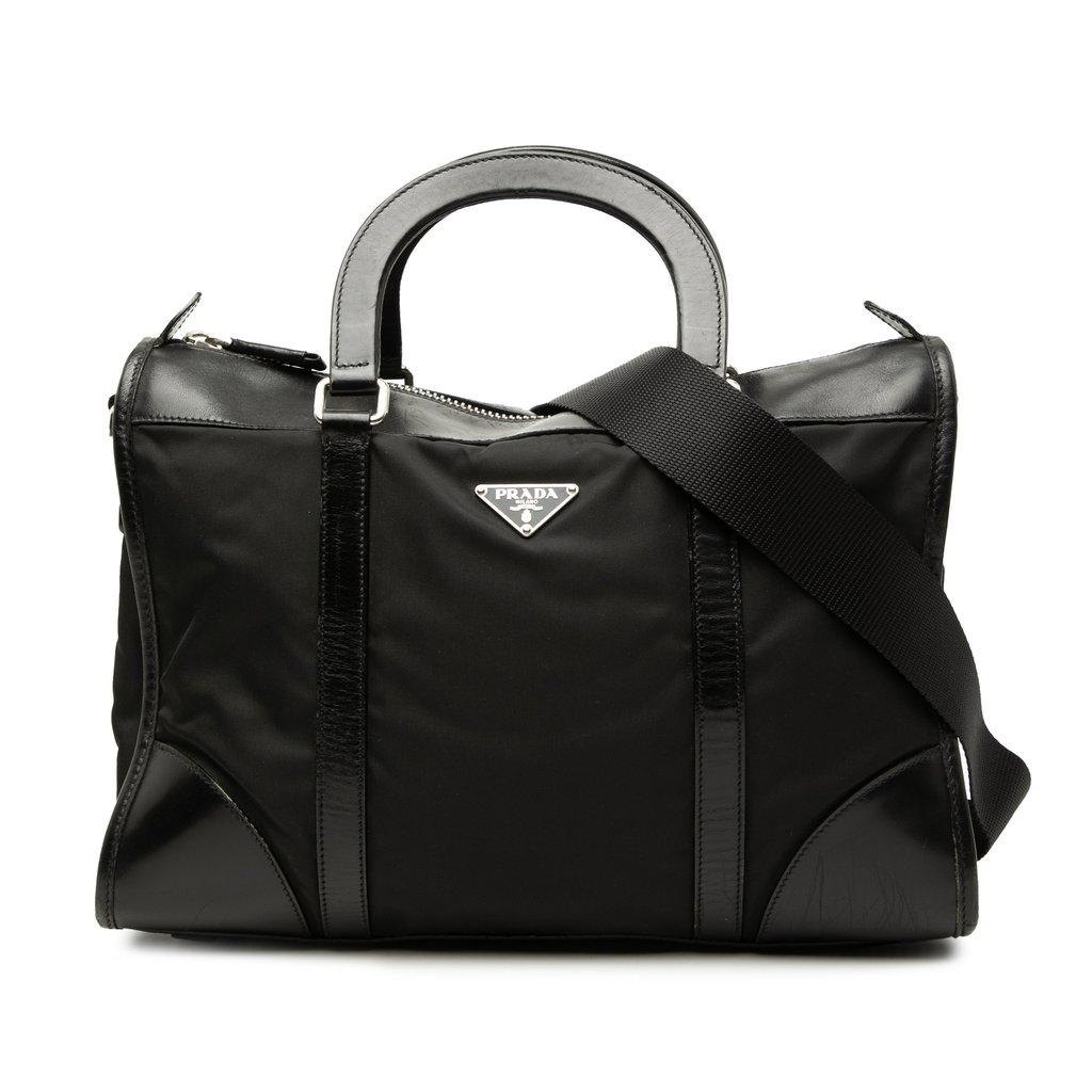 Prada Tessuto Top Handle Bag