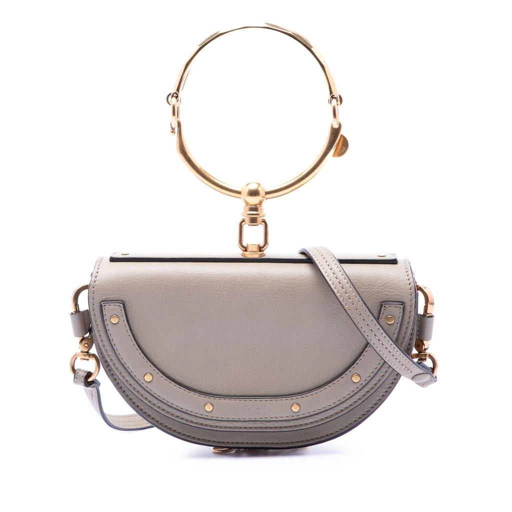 Chloé Mini Calfskin Nile Bracelet Satchel