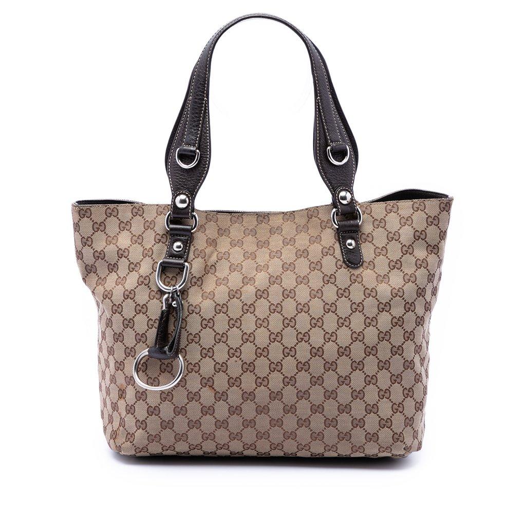 Gucci GG Canvas Icon Bit Tote