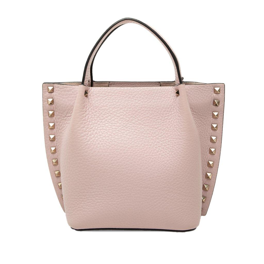 Valentino Small Leather Rockstud Satchel