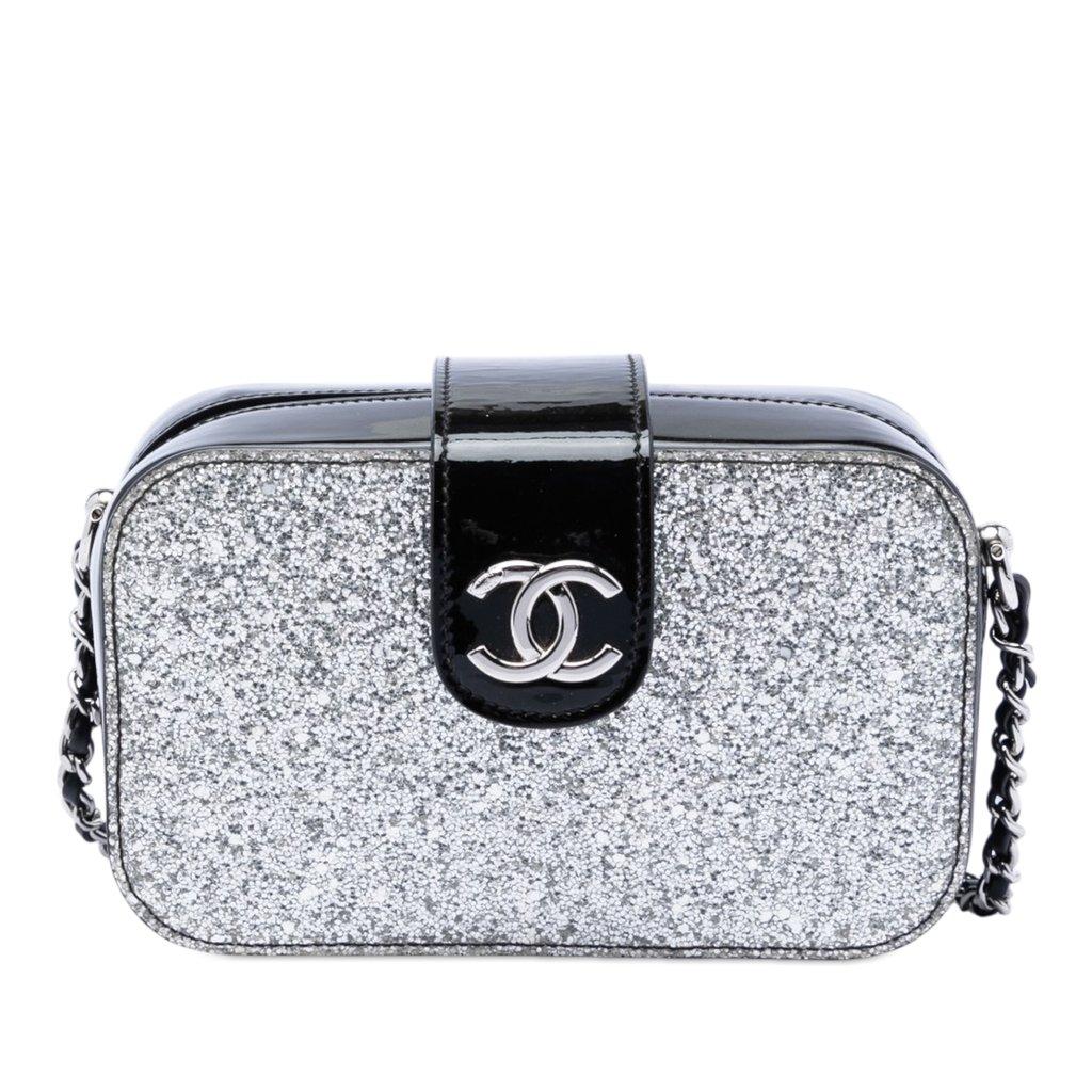 Chanel Glitter Patent Evening On The Moon Camera Case