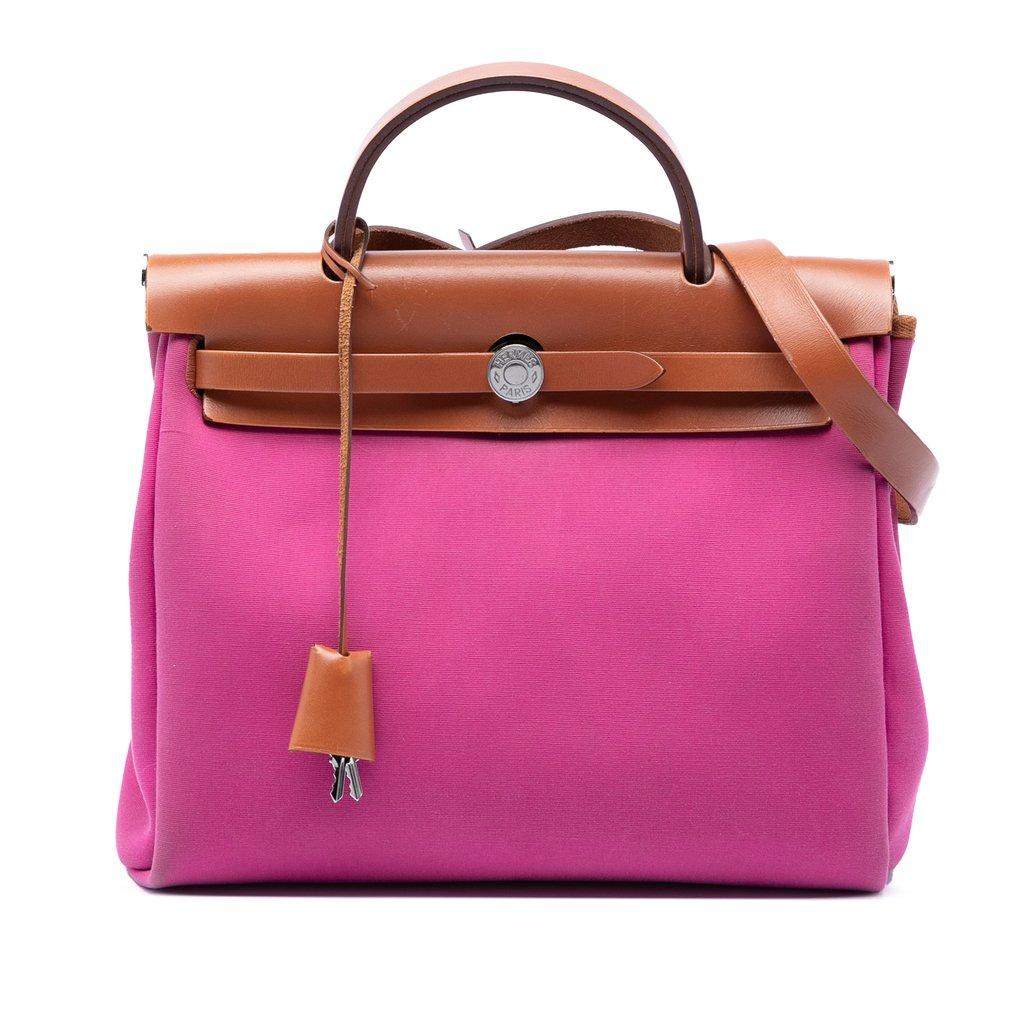 Hermès حقيبة ظهر تويل فيرسو هيرباغ بسحاب 31