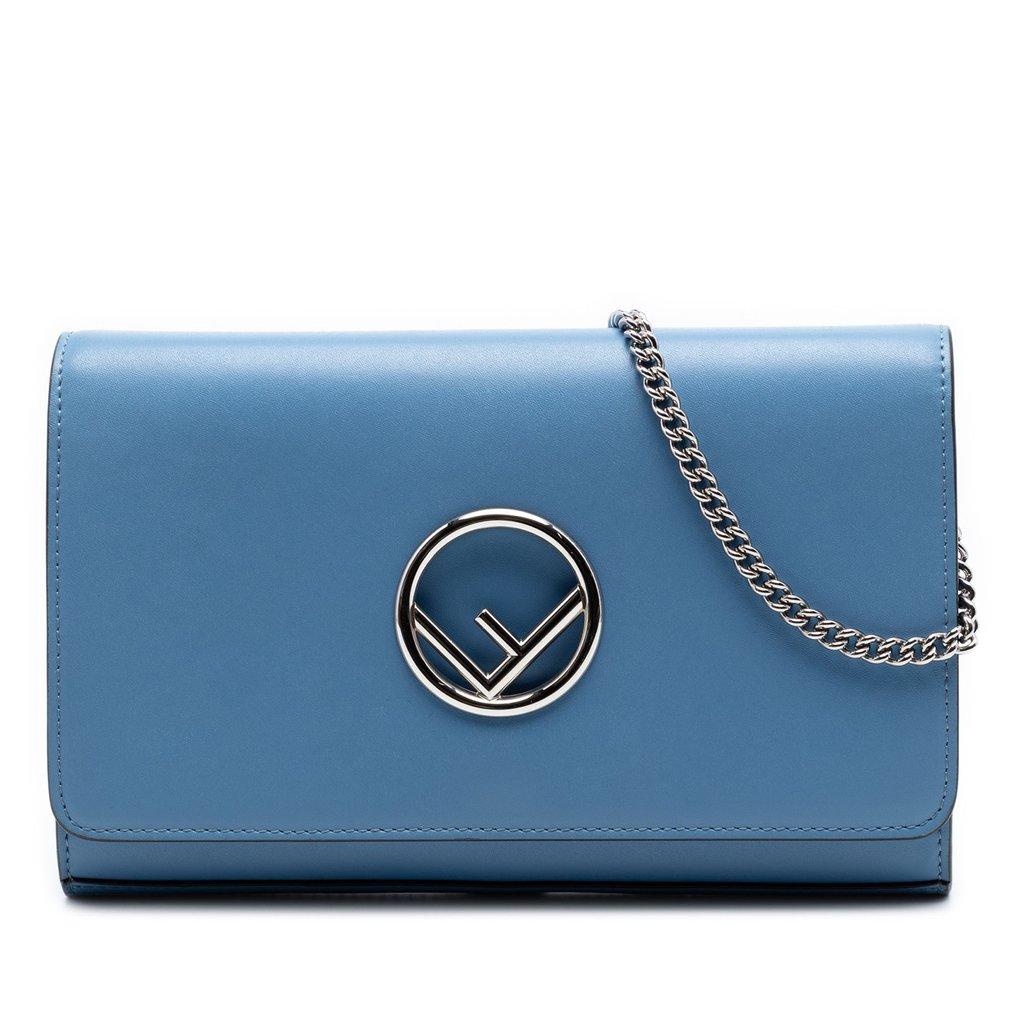 Fendi Calfskin F is Fendi Kan I Wallet on Chain