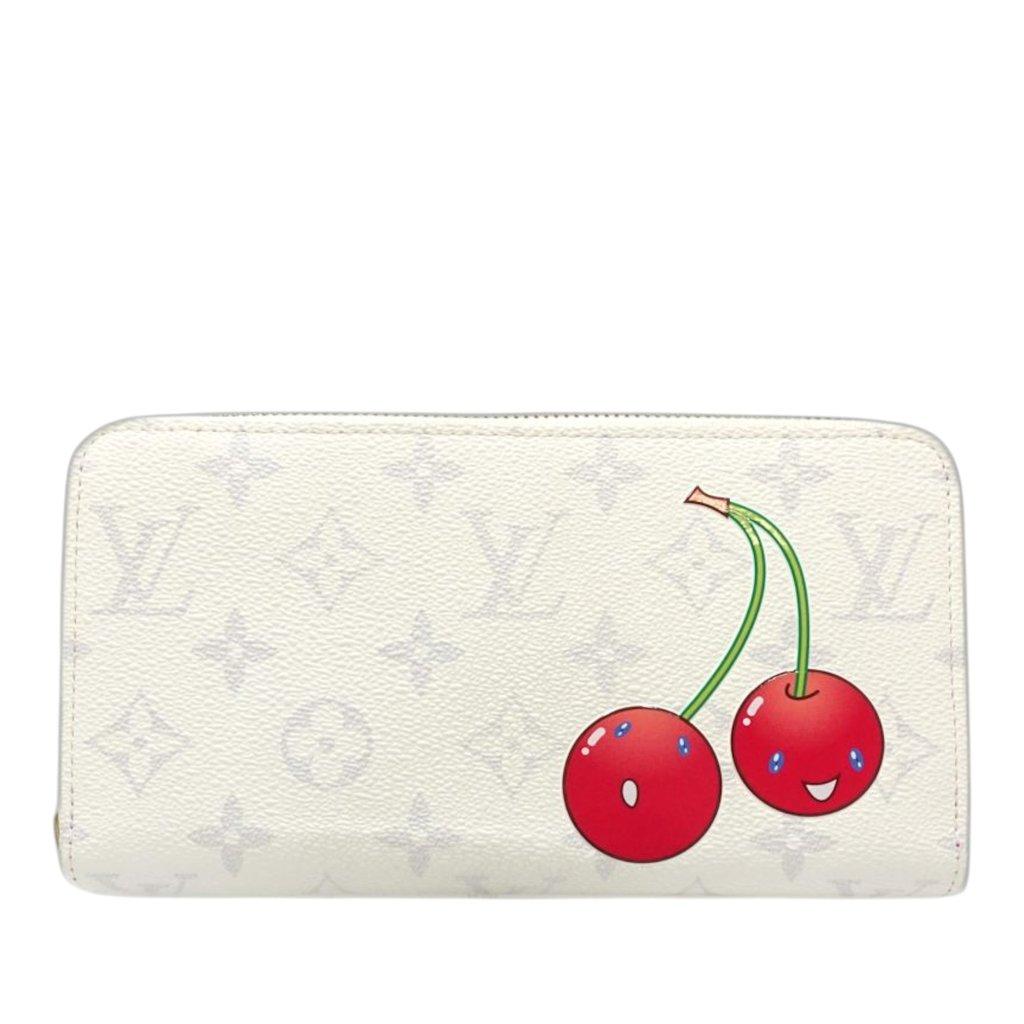 Louis Vuitton Takashi Murakami Monogram Cherry Zippy Wallet