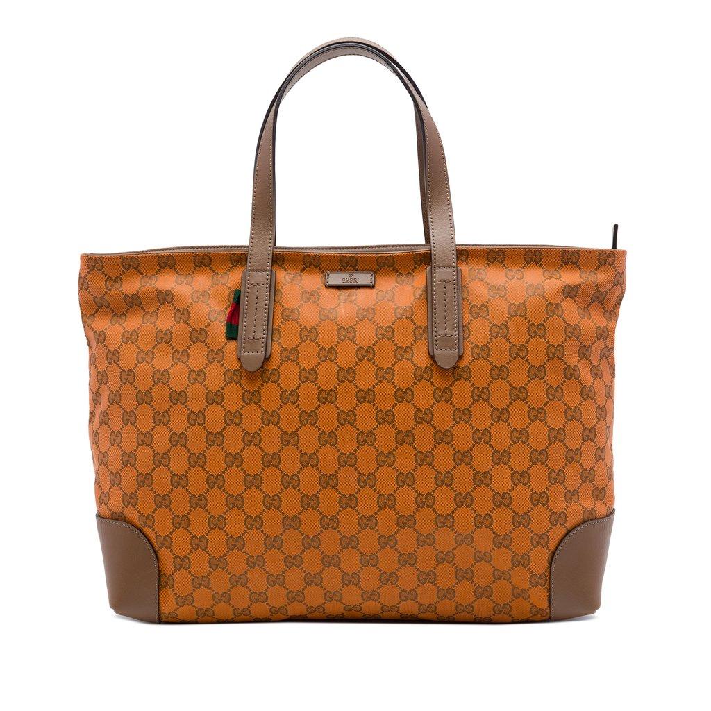 Gucci GG Canvas Web Tote
