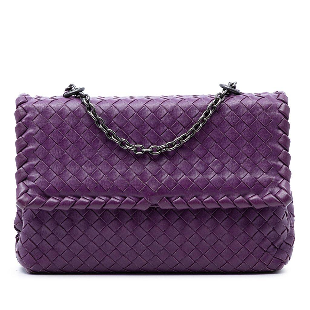 Bottega Veneta Small Nappa Intrecciato Olimpia Shoulder Bag