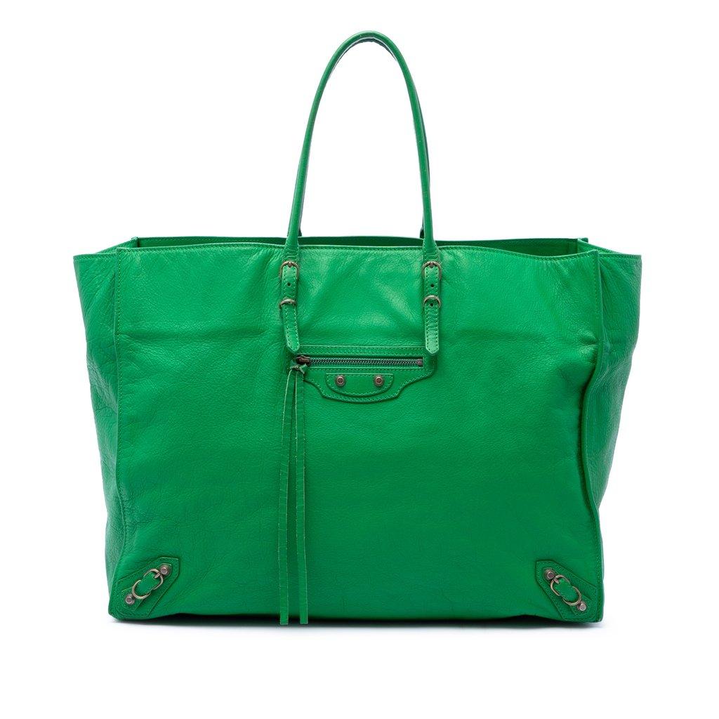 Balenciaga Leather Papier A4 Tote
