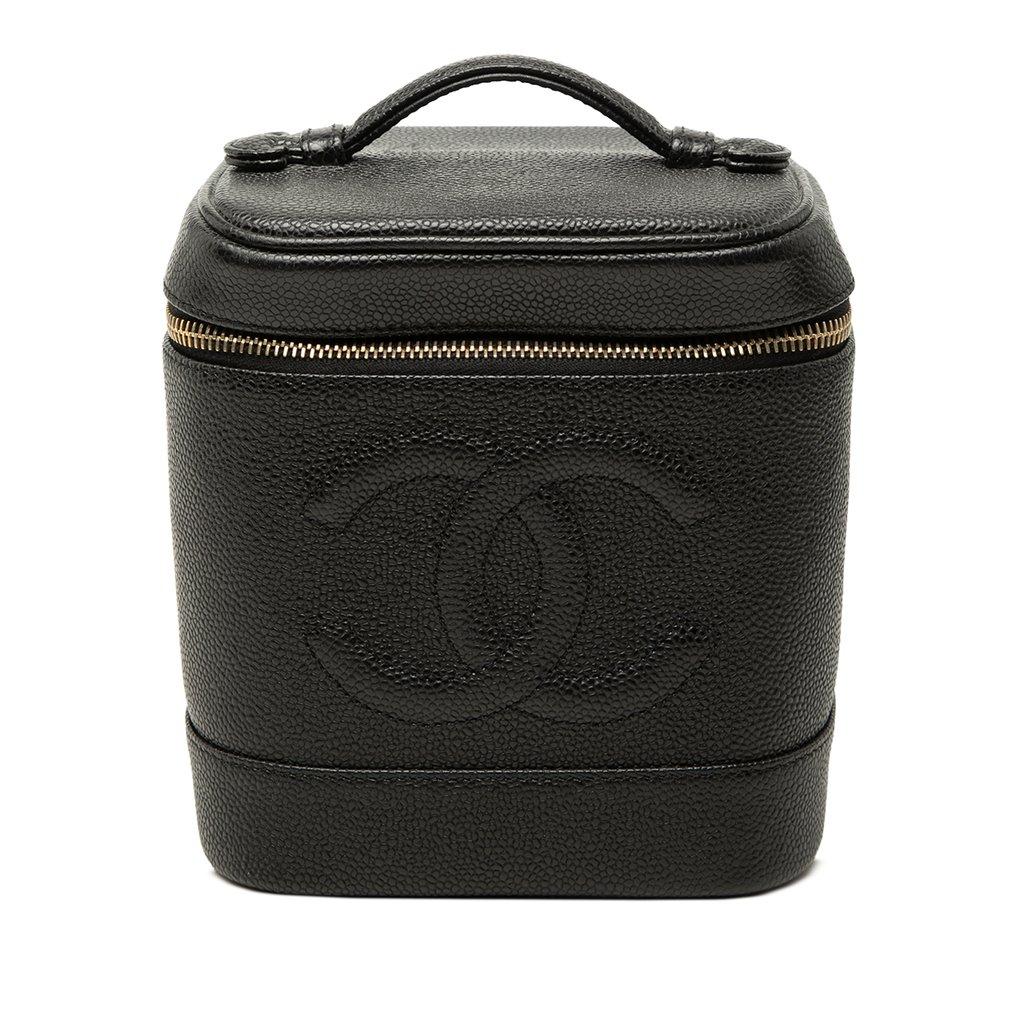 Chanel CC Caviar Vanity Case