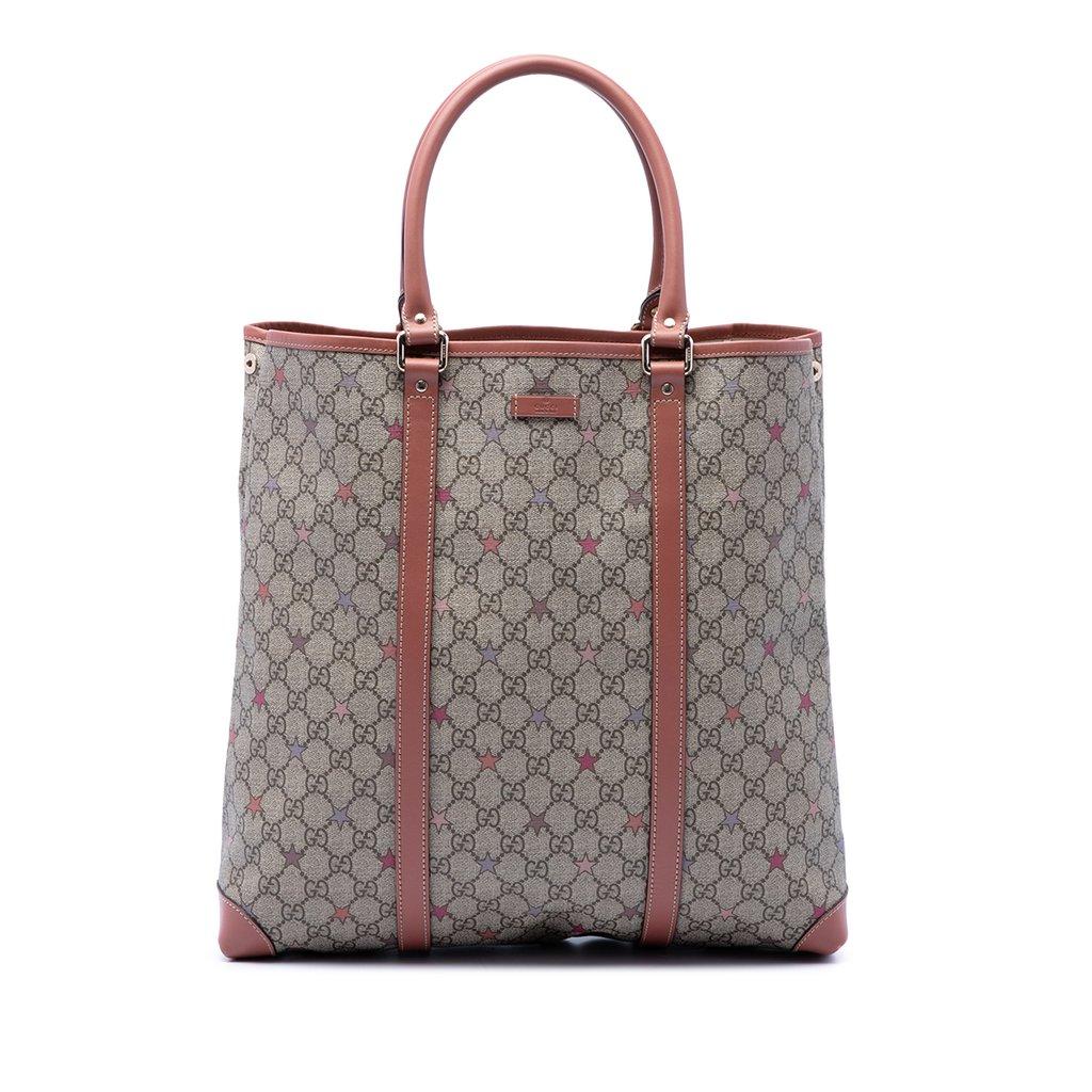 Gucci GG Supreme Star Joy Vertical Tote