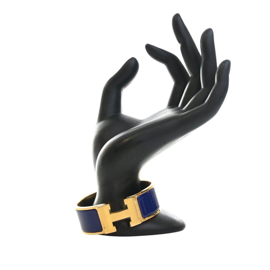 Hermès Wide Enamel Clic Clac H Bracelet PM