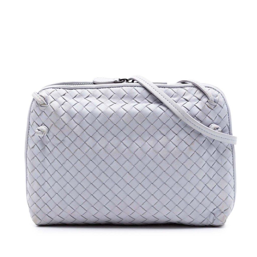 Bottega Veneta Nappa Intrecciato Nodini Crossbody