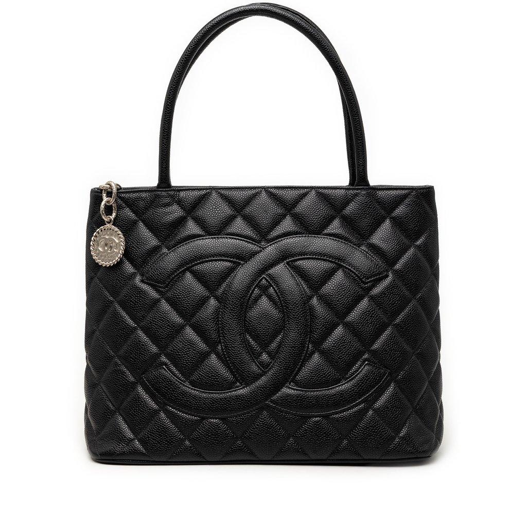 Chanel Caviar Medallion Tote