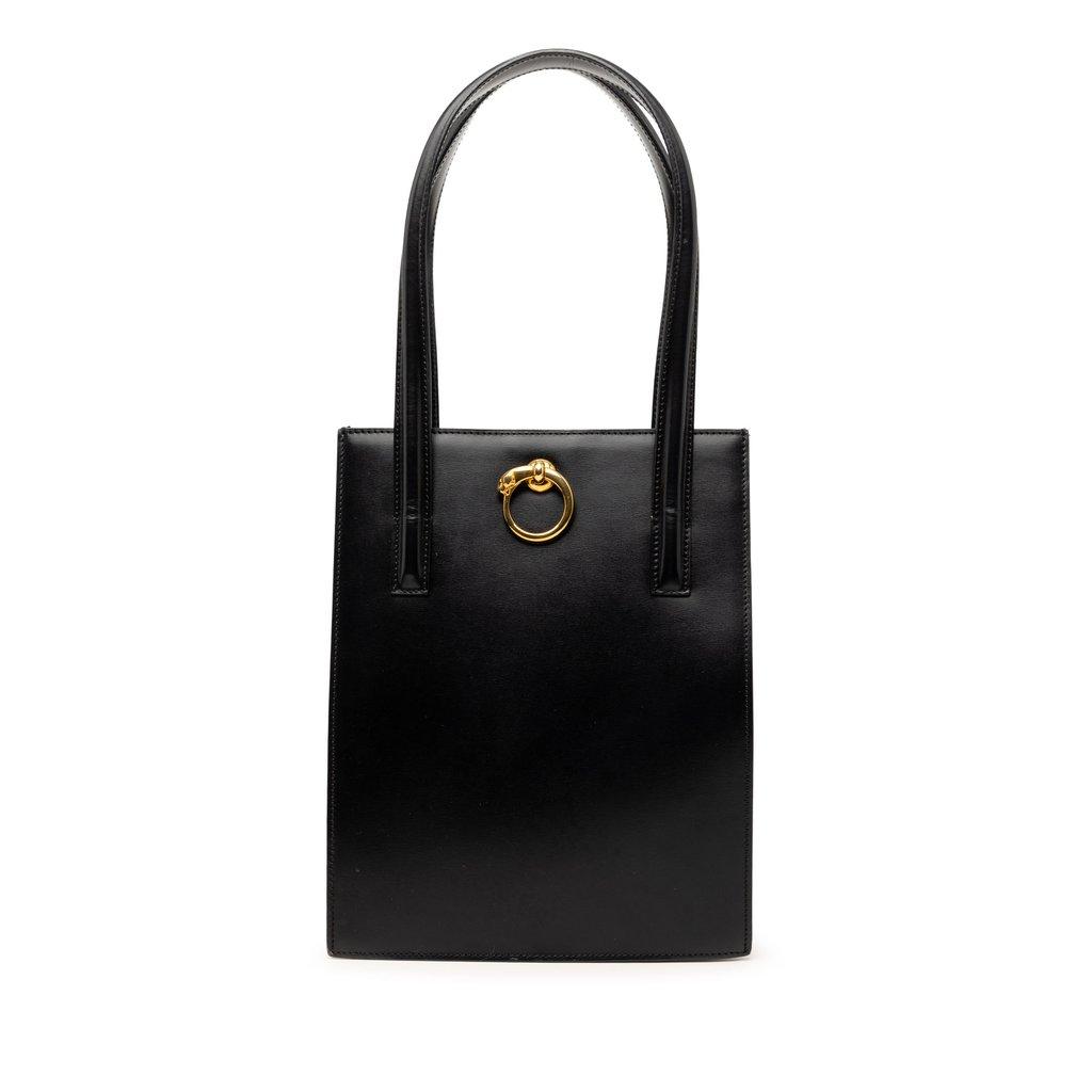 Cartier Leather Panthere Tote