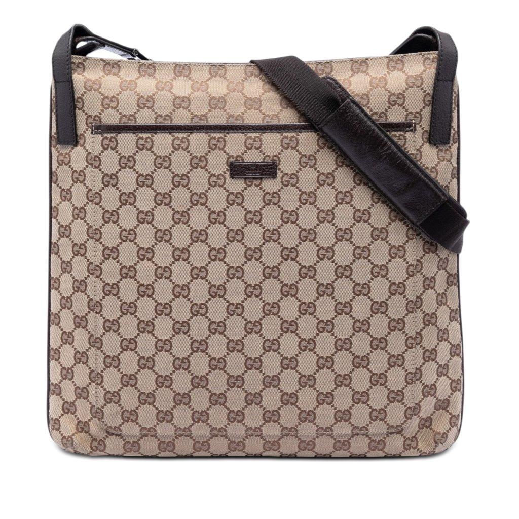 Gucci حقيبة كروسبودي من قماش جي جي.