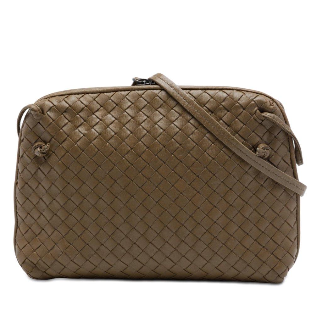 Bottega Veneta Nappa Intrecciato Nodini Crossbody