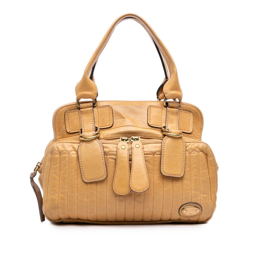 Chloé Quilted Calfskin Bay Tote