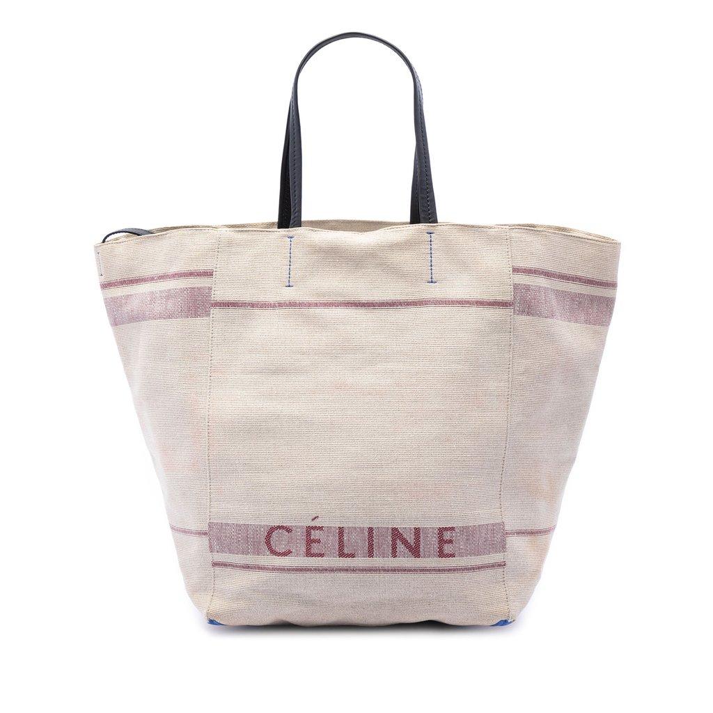 Celine Medium Canvas Phantom Cabas Tote