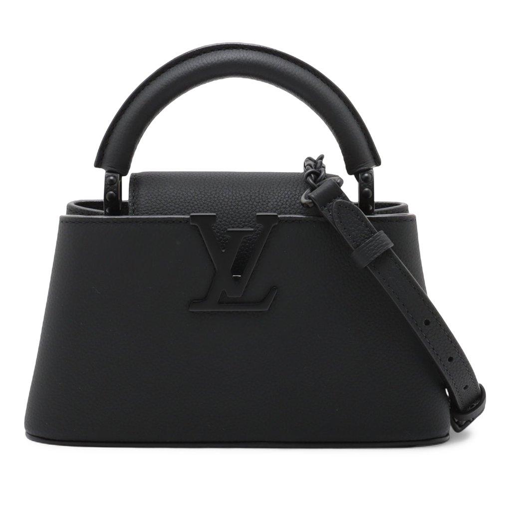 Louis Vuitton Taurillon Mini Capucines East West