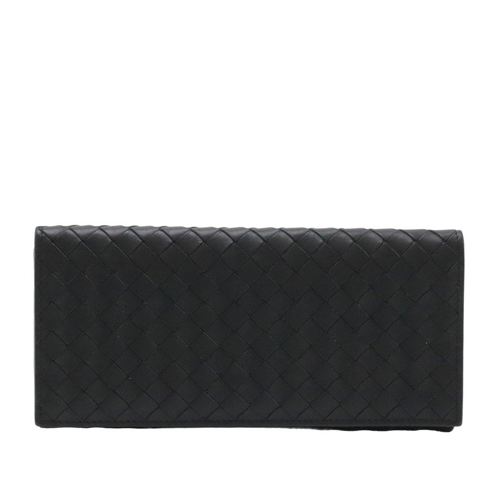 Bottega Veneta Nappa Intrecciato Bifold Long Wallet