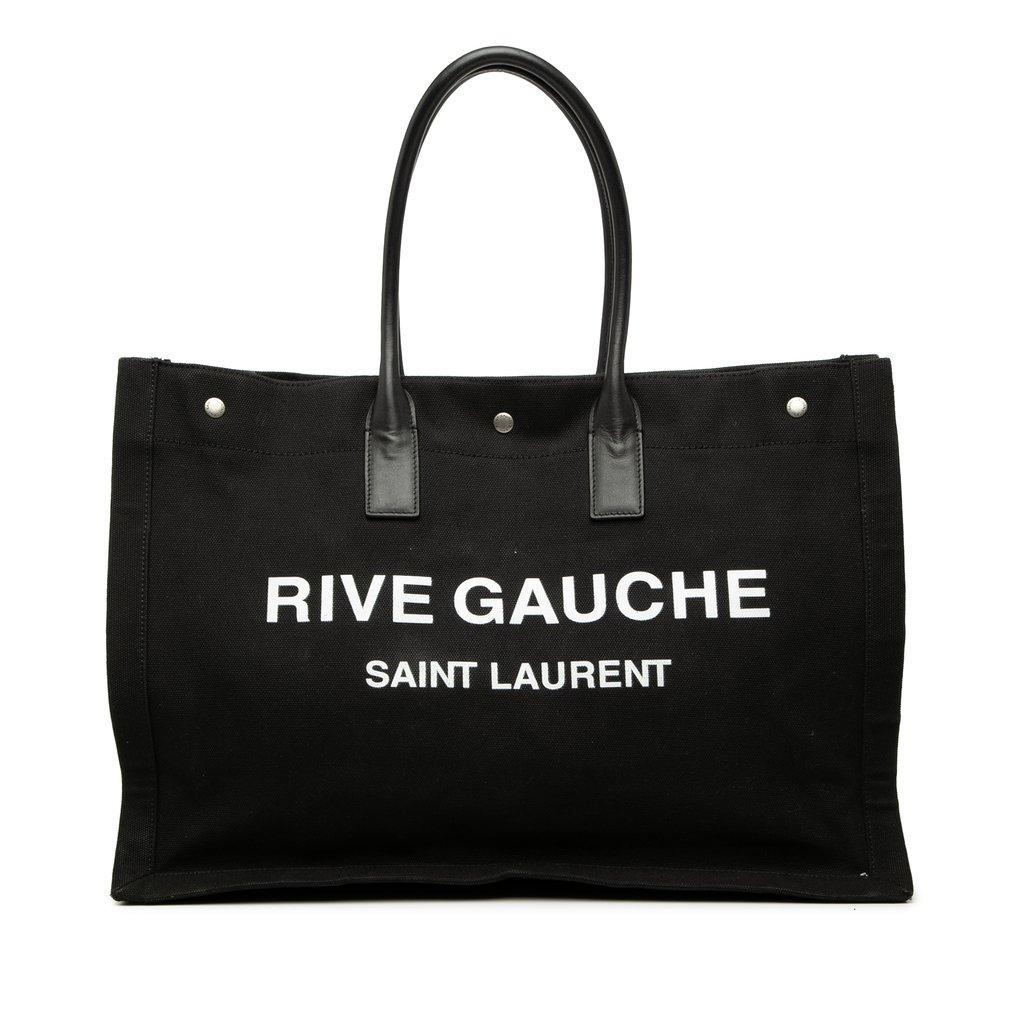 Saint Laurent حقيبة قماشية كبيرة من نوع ريف غوش