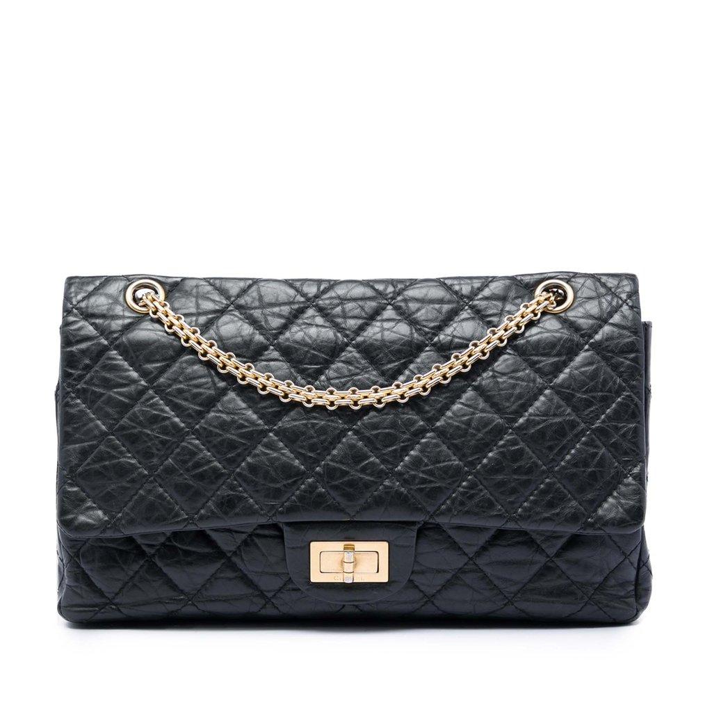Chanel Quilted Aged Calfskin Reissue 2.55 Double Flap 227