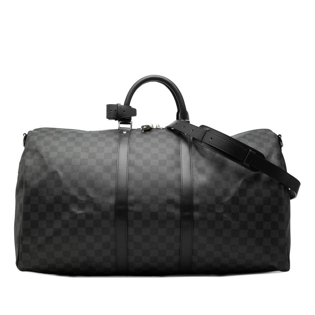 Louis Vuitton Damier Graphite Keepall Bandouliere 55