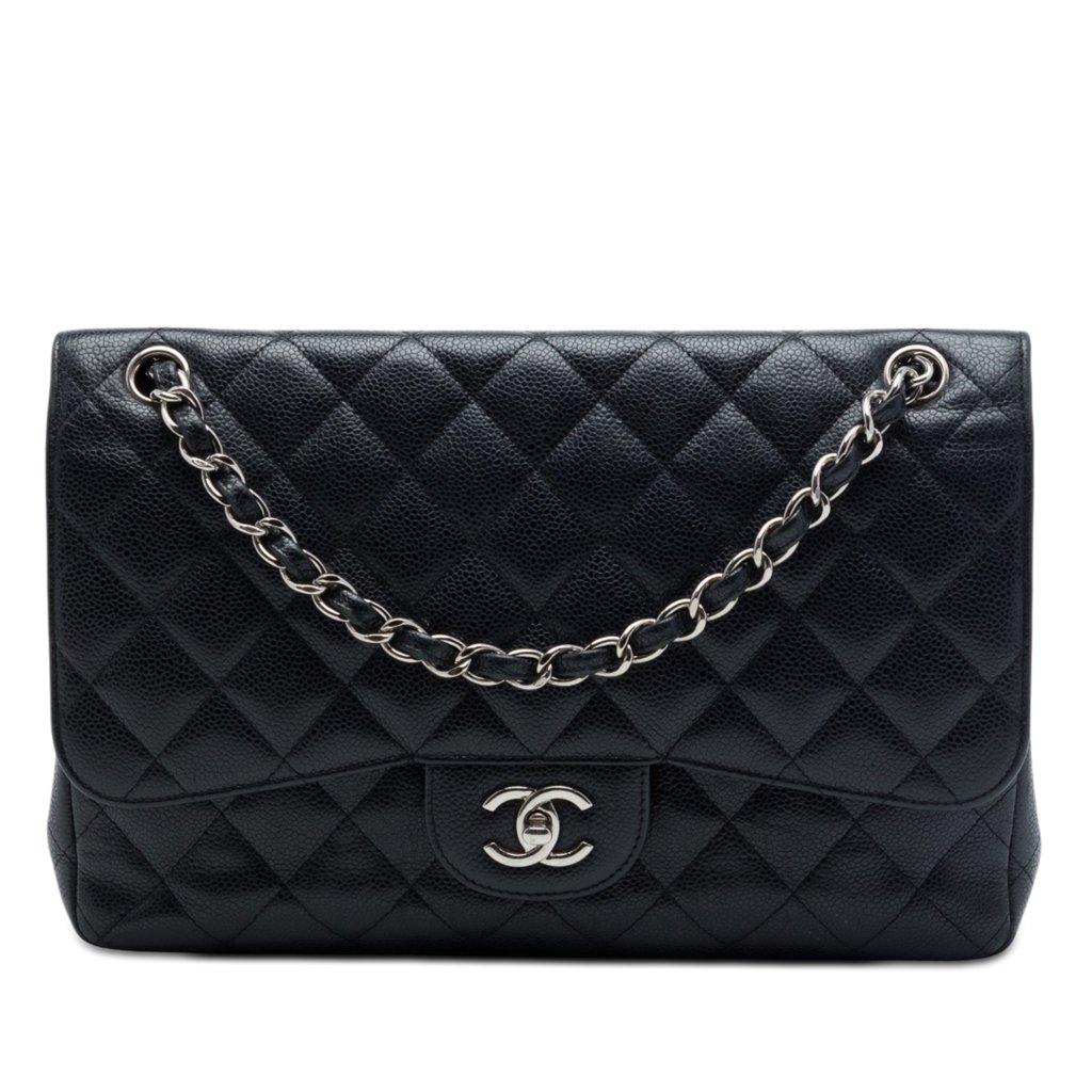 Chanel Jumbo Classic Caviar Double Flap