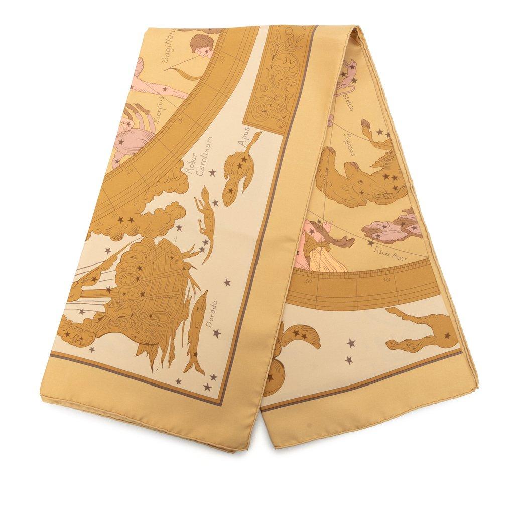 Hermès Hemisphaerium Coeli Boreale وشاح حريري 90