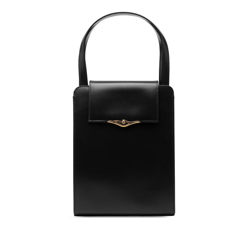 Cartier Leather Sapphire Line Handbag