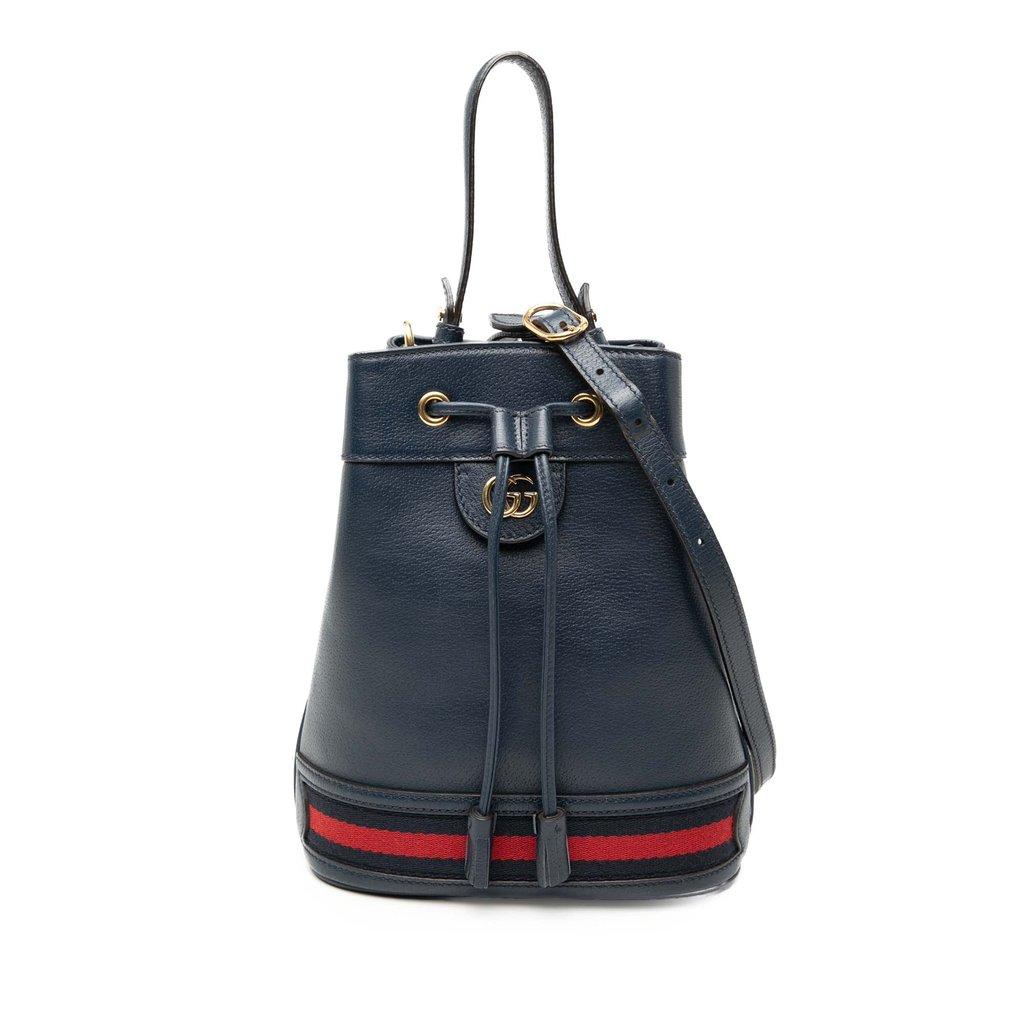 Gucci حقيبة دلو GG Web Ophidia