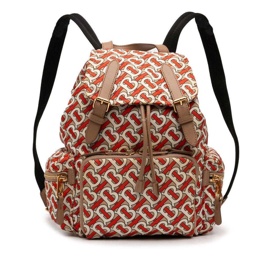 Burberry Medium TB Monogram Nylon Backpack