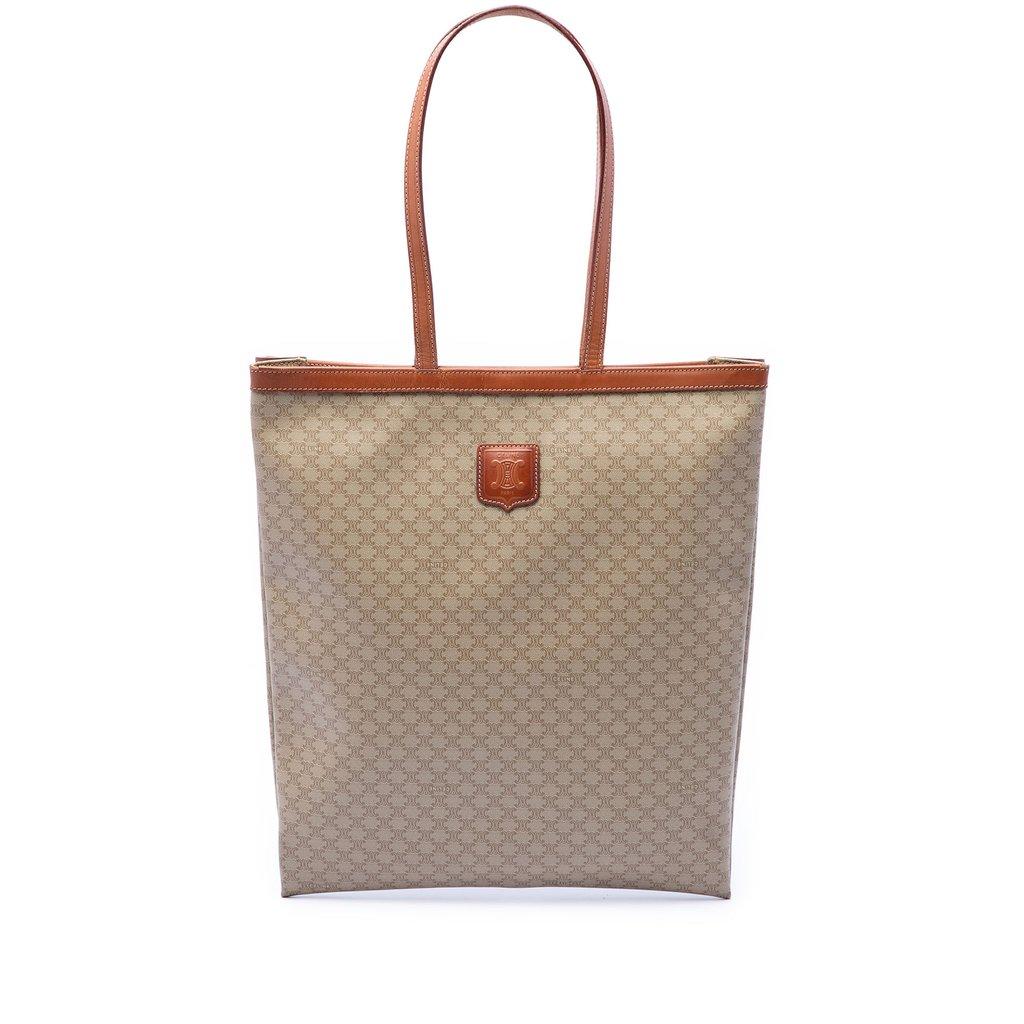 Celine Macadam Coated Canvas Tote