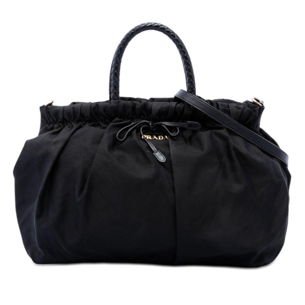 Prada Tessuto Bow Satchel