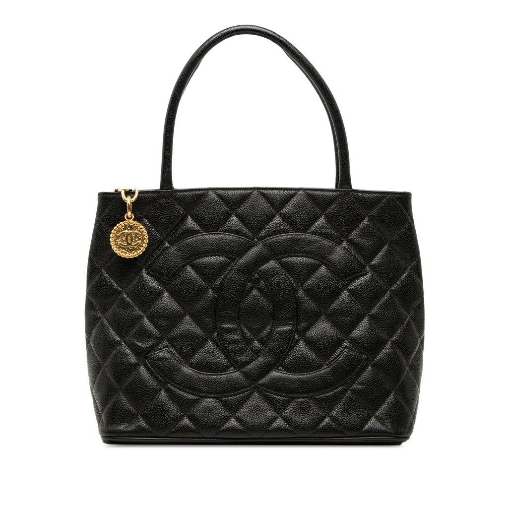 Chanel Caviar Medallion Tote