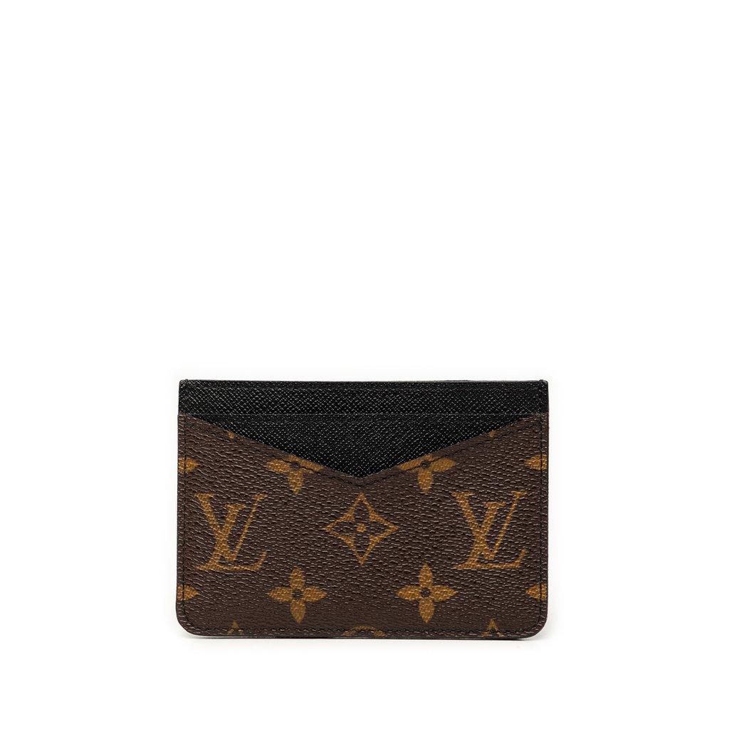Louis Vuitton حامل بطاقات مونوجرام ماكاسار نيو