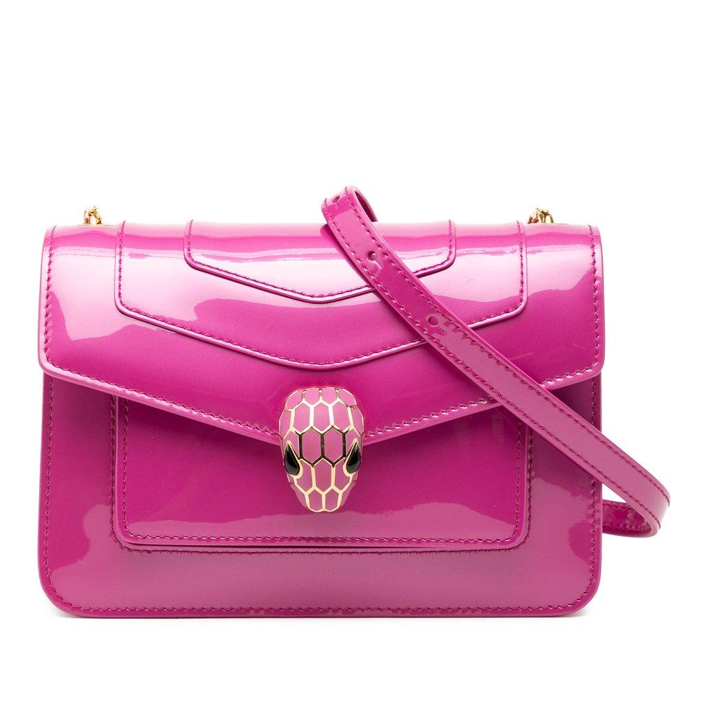 Bvlgari براءة اختراع Serpenti Forever Crossbody