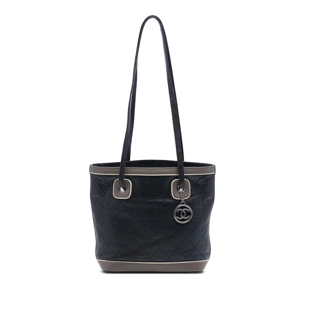 Chanel CC Quilted Lambskin Country Club Tote