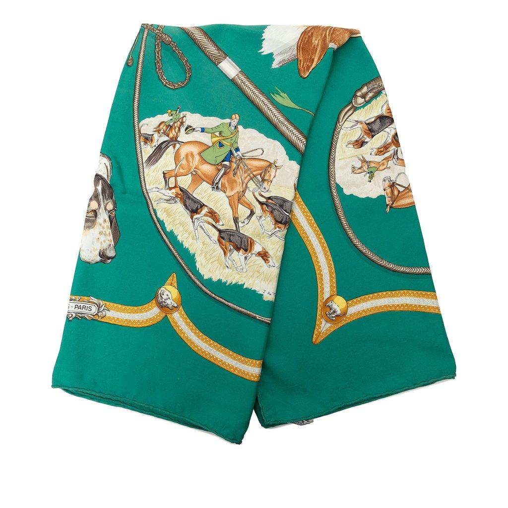 Hermès Le Laisser Courre Silk Scarf 90