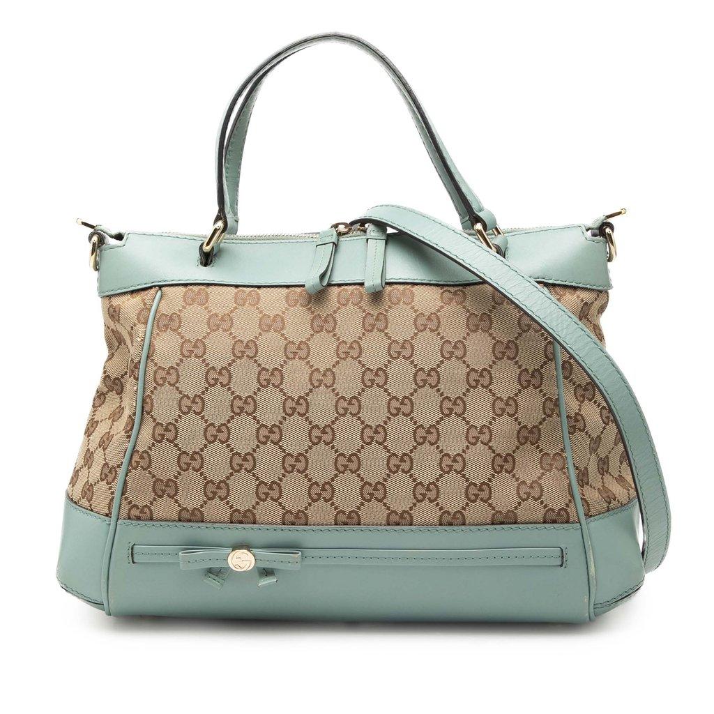 Gucci حقيبة مايفير من قماش جي جي.