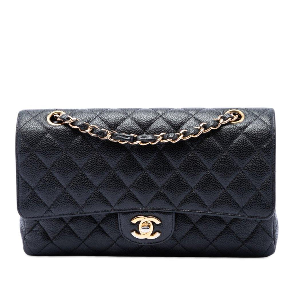 Chanel Medium Classic Caviar Double Flap