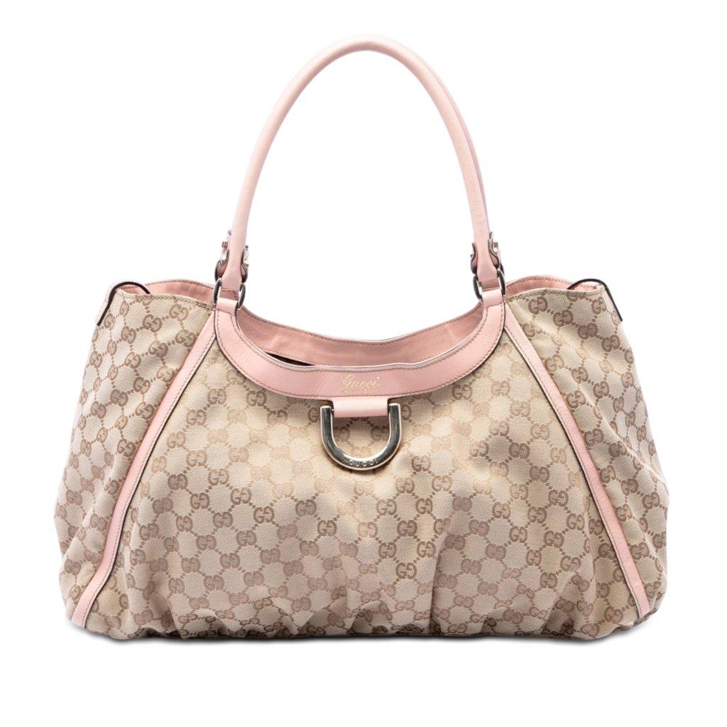 Gucci GG Canvas Abbey D Ring Shoulder Bag