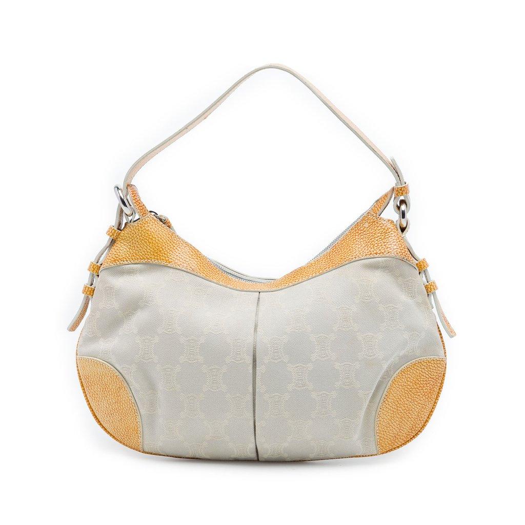 Celine Macadam Denim Hobo