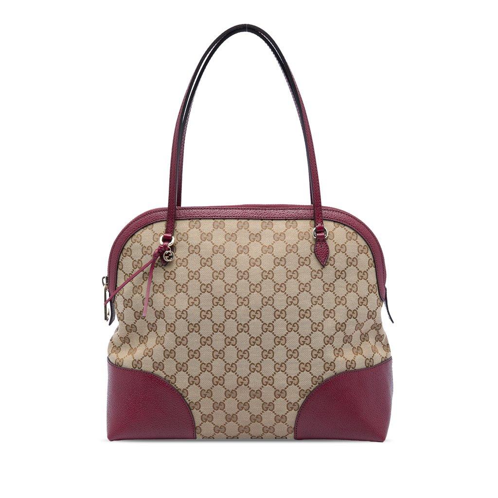 Gucci Medium GG Canvas Bree Dome Tote