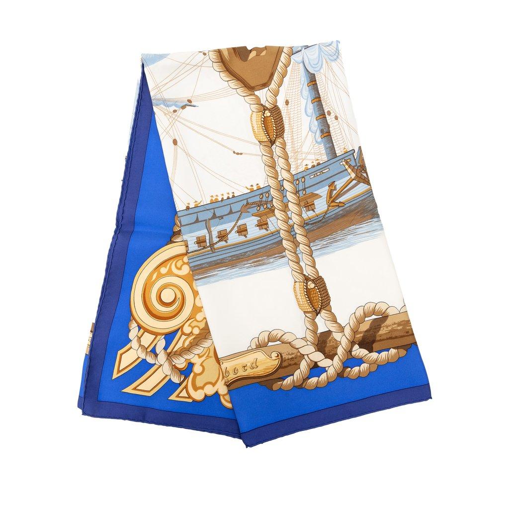 Hermès Tribord Silk Scarf 90