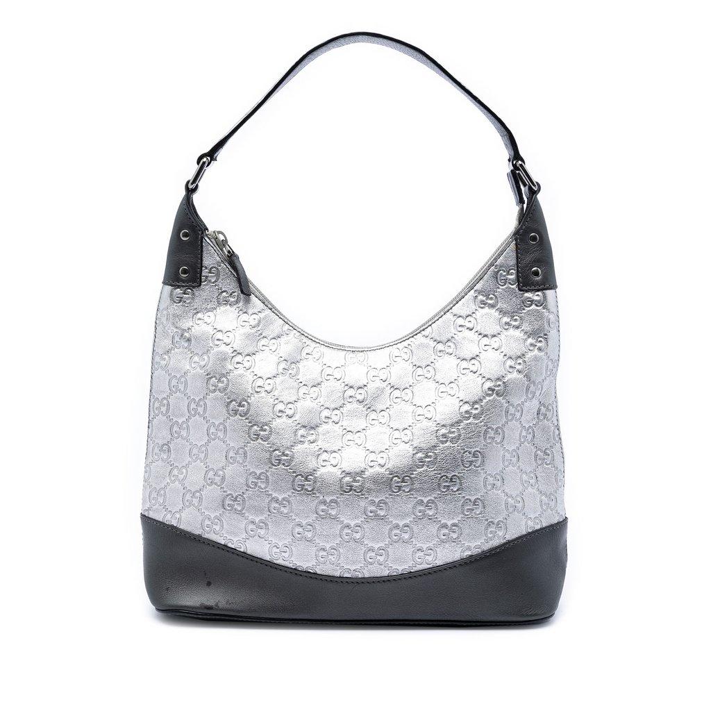 Gucci Metallic Guccissima Shoulder Bag