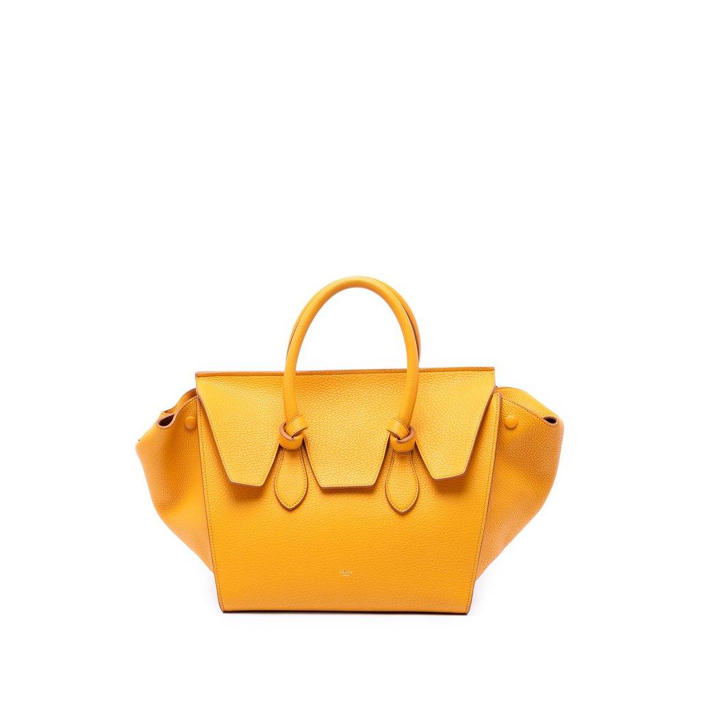 Celine Medium Grained Calfskin Tie Knot Tote