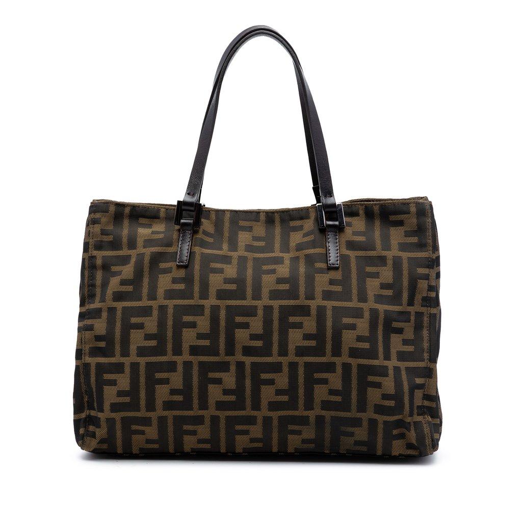 Fendi Zucca Canvas Tote